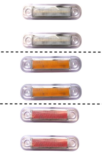 Led umrissleuchte - 2x,