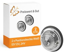 2x Positionsleuchte Anhänger