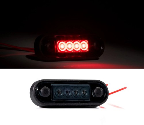 Led umrissleuchte rot - rot, dunkles