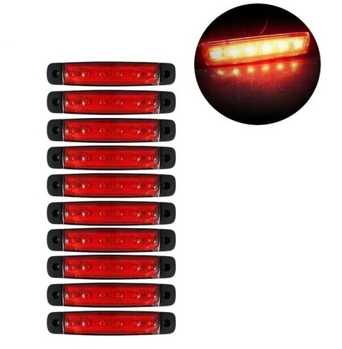 10x rot begrenzungsleuchten - 10x,
