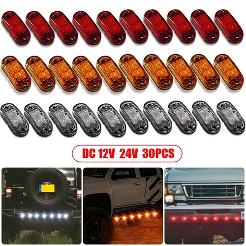10x rot weiß gelb led - rot/weiß/gelb,